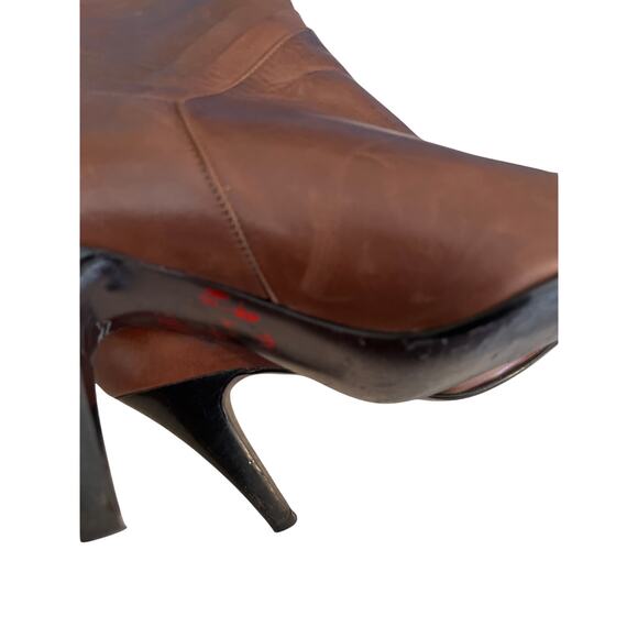 🎉Sean Ling brown leather boots! - Picture 7 of 9